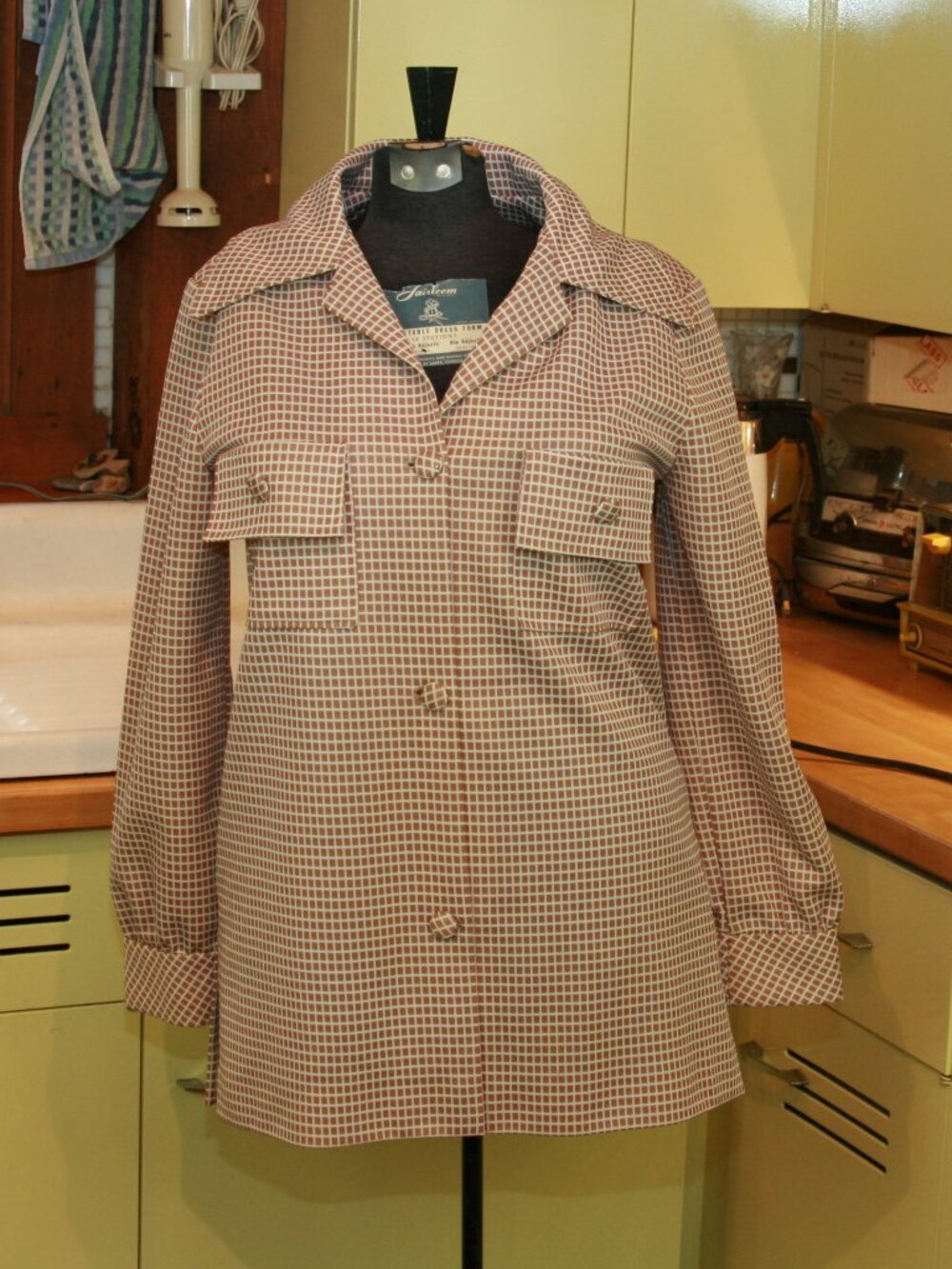 Vintage Homemade Women's Top Jacket Shirt